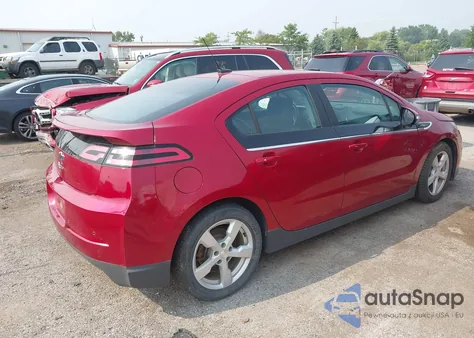 2014 Chevrolet Volt из США, поврежденный, VIN 1G1RB6E41EU139627